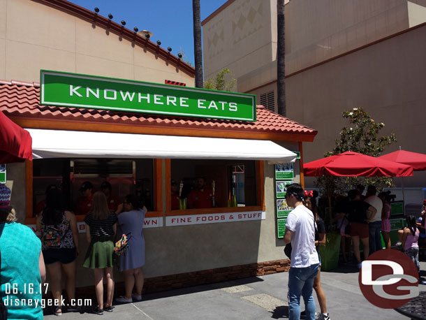 Knowhere Eats is open.