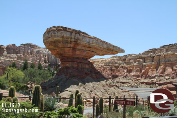 Ornament Valley this afternoon.