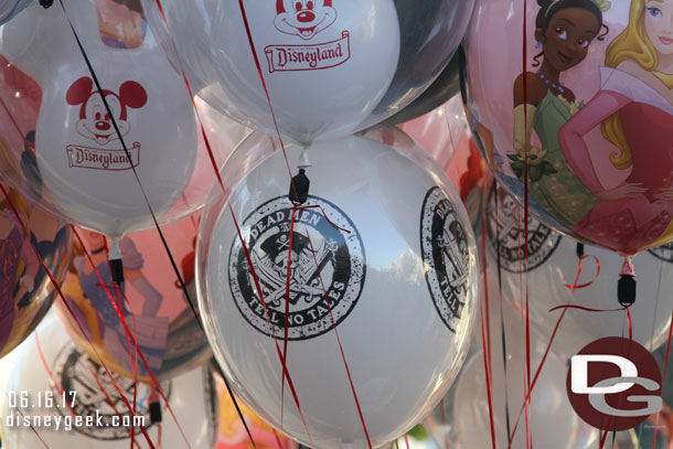 Dead Men Tell No Tales light up balloons for sale.