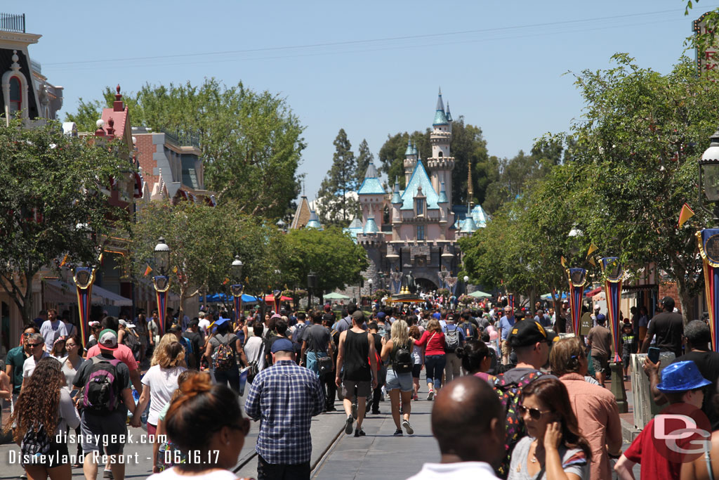 Disneyland - Main Street USA at 2:08pm