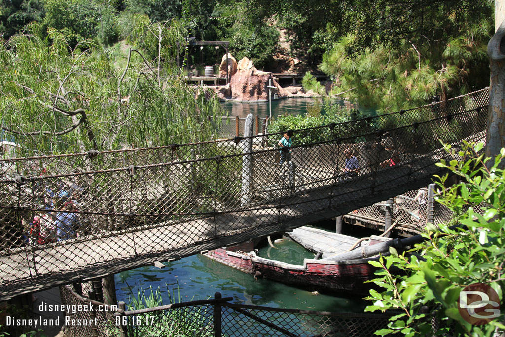 The guest areas of the island appear to be the same as when it closed last year.