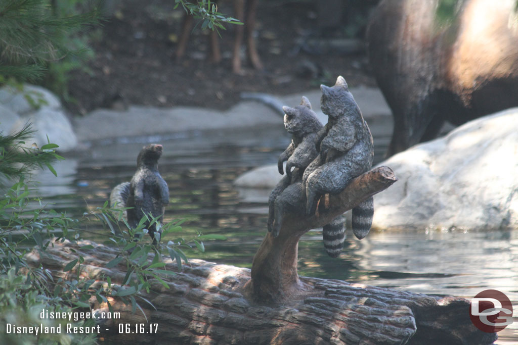 Some new wildlife along the river.