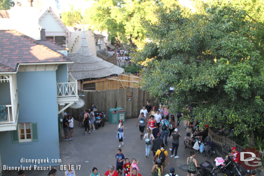 Adventureland from the Tree House.