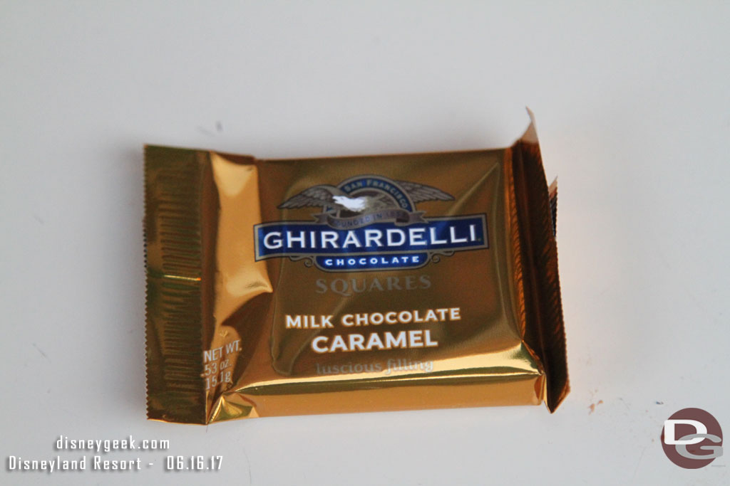 Ghirardelli is back to the full size squares.