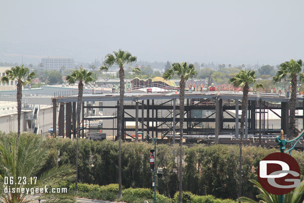 The Millennium Falcon attraction building