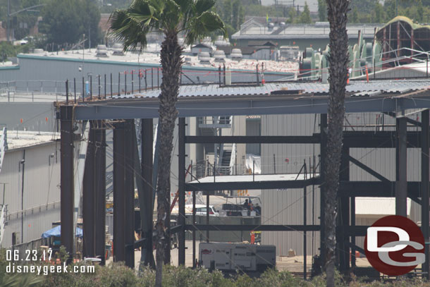 A closer look at the Millennium Falcon building