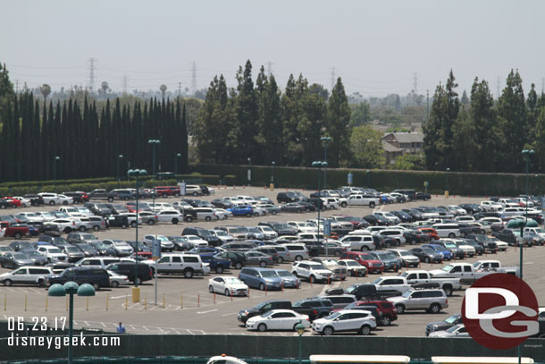 Grad Nite season is over so the Pinocchio lot is back to car parking.