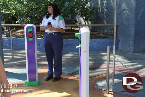 The new FastPass scanners are now in use.  They actually scan your park ticket.  Paper FastPasses are now considered Reminder notices.