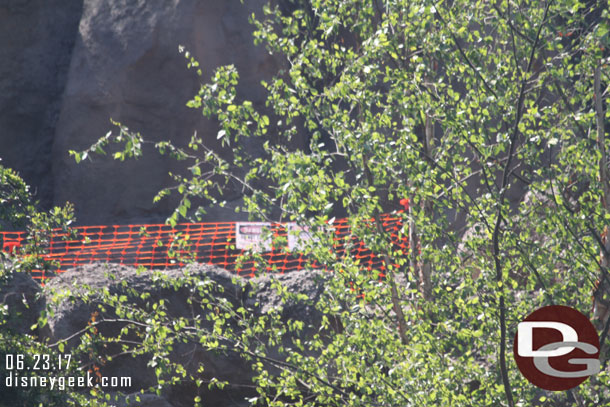 Noticed fences and signs along the railway.  Assuming warning that testing is getting underway.