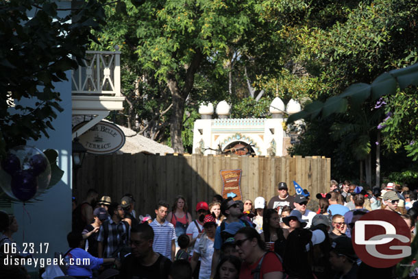 No visible progress in Adventureland.