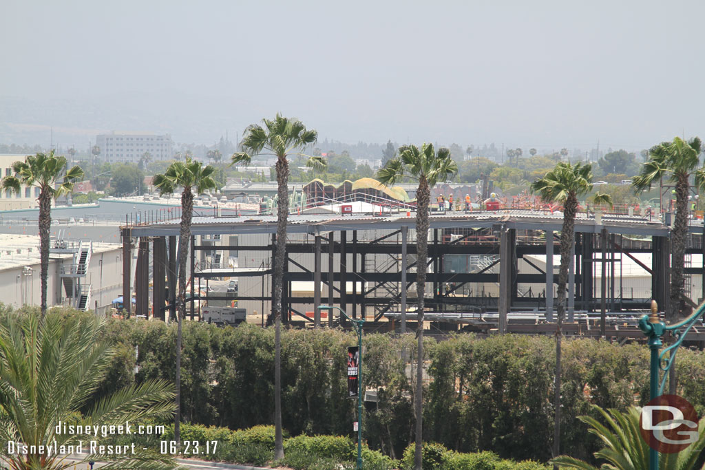 The Millennium Falcon attraction building