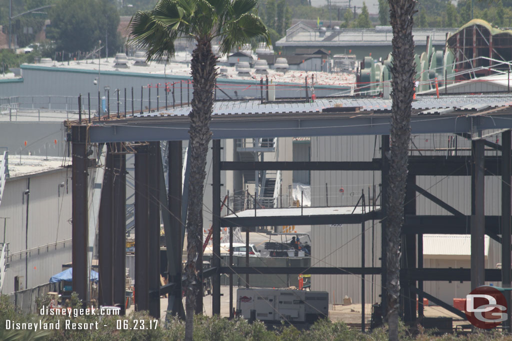 A closer look at the Millennium Falcon building