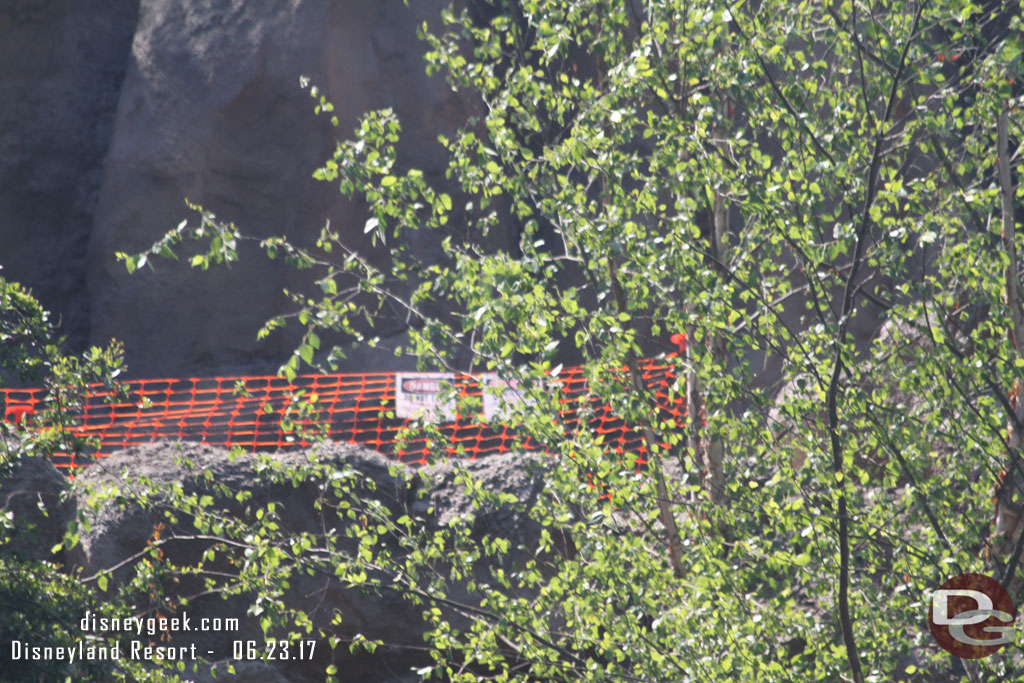 Noticed fences and signs along the railway.  Assuming warning that testing is getting underway.