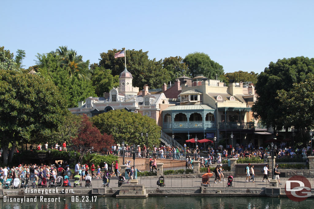 New Orleans Square from the stage.