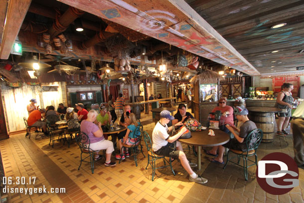 A wider view of South Seas Traders.