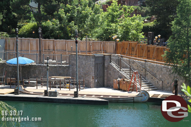 The canoe dock from a different angle.