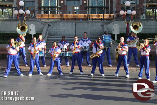 The 6:05pm All-American College Band set.