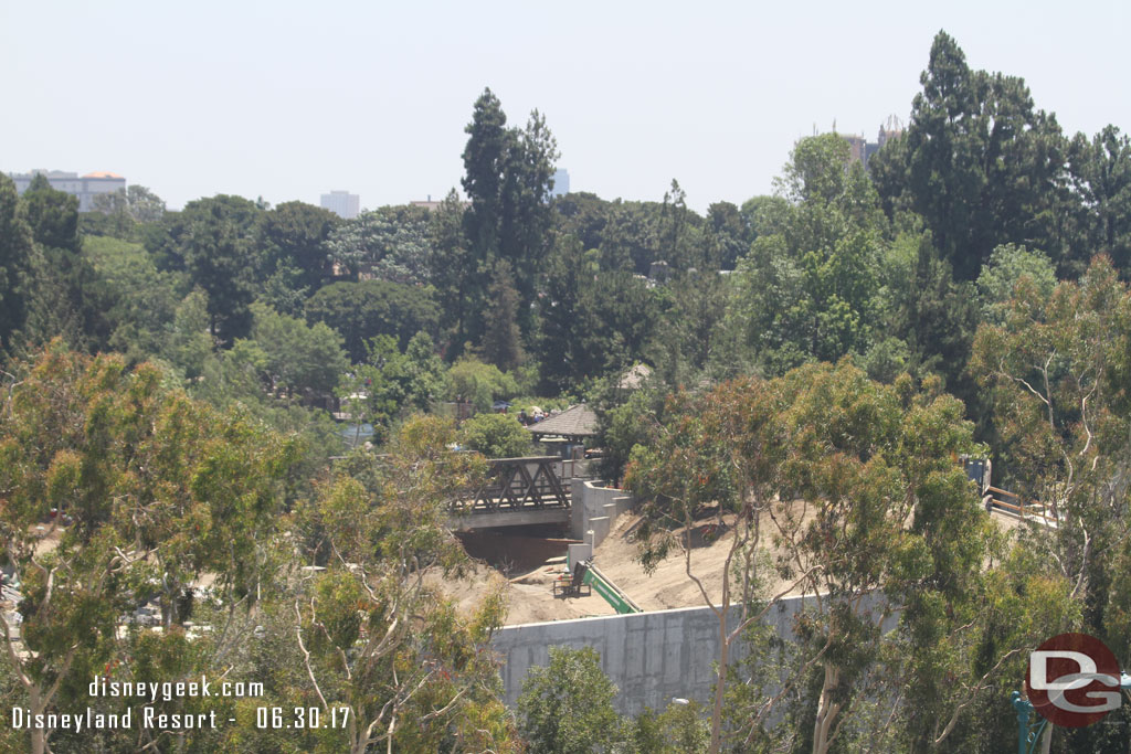 Looking toward the Critter Country entrance again.