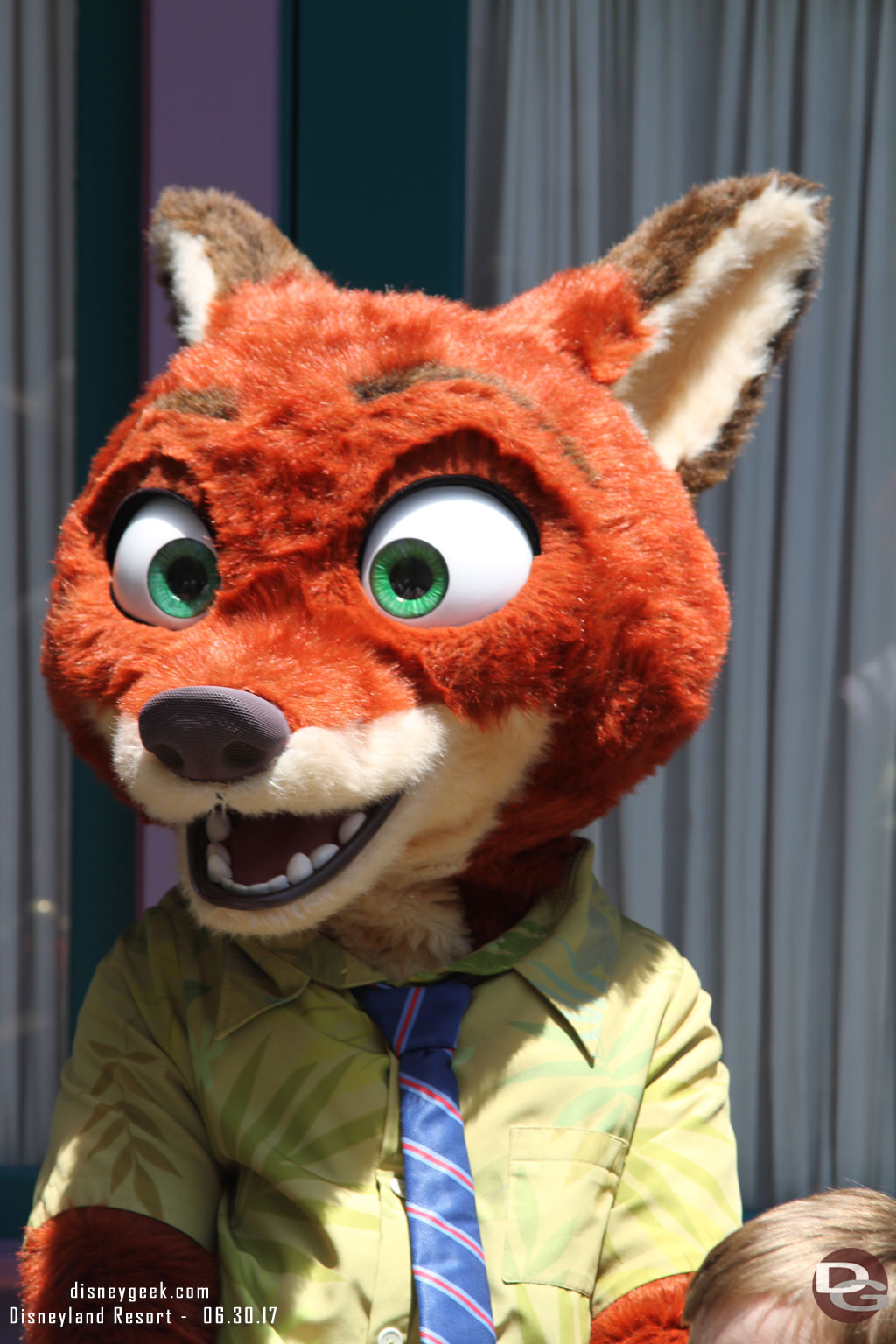 Nick Wilde from Zootopia was out in the Bay Area