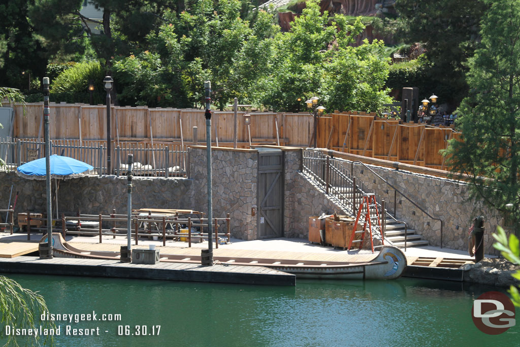 The canoe dock from a different angle.