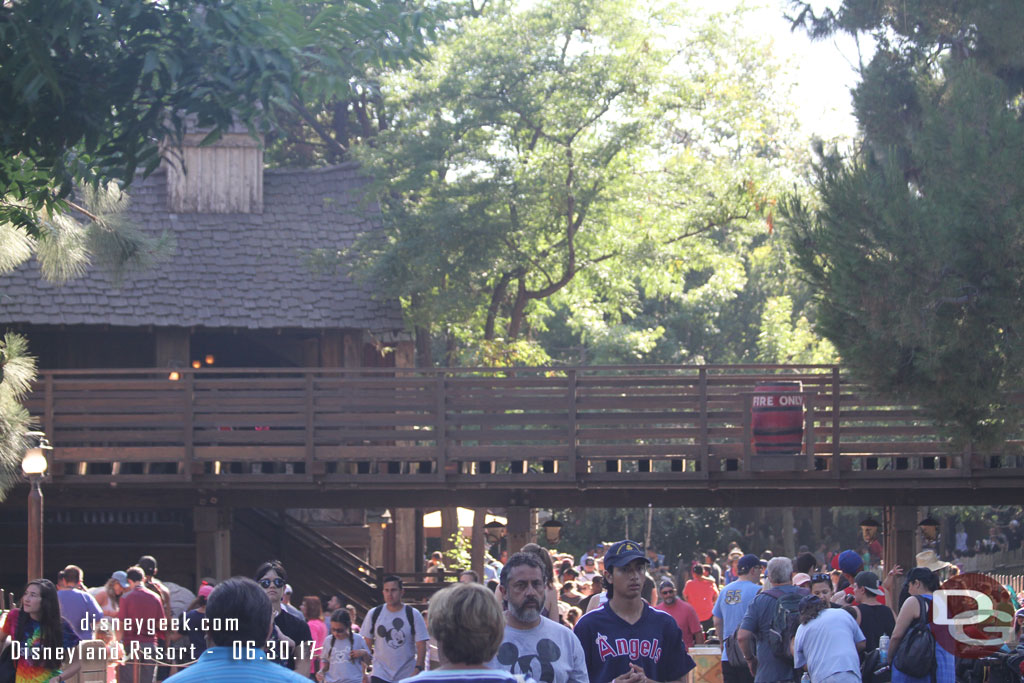 Hung out in Critter Country since I had a few minutes hoping to see a train go by.  No luck though.