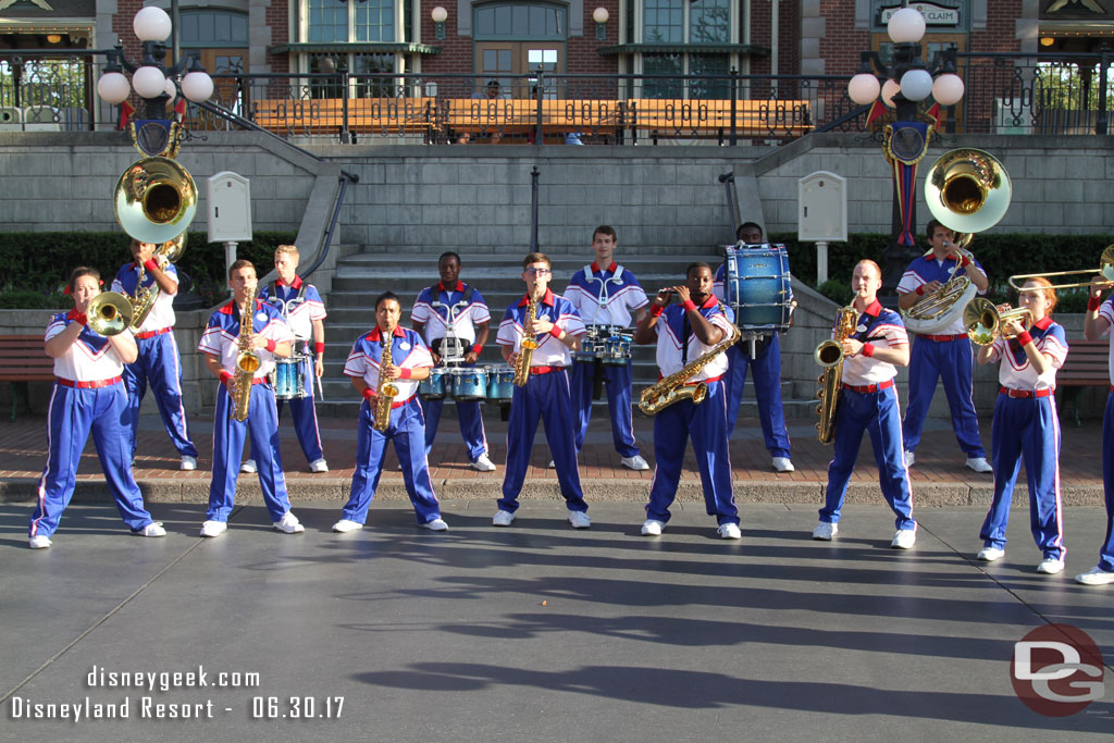 The 6:05pm All-American College Band set.