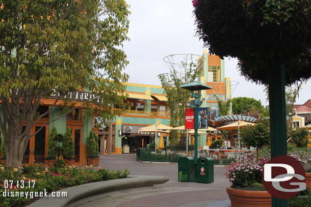 At 7:30am Downtown Disney is really peaceful.