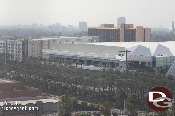 The Anaheim Convention expansion is in the final stages.  