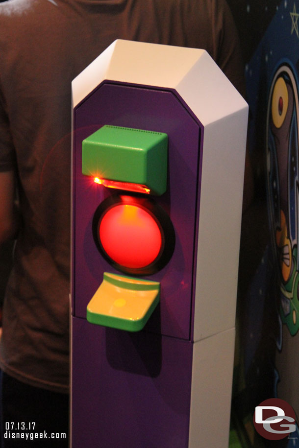 Buzz Lightyear FastPass Scanner.