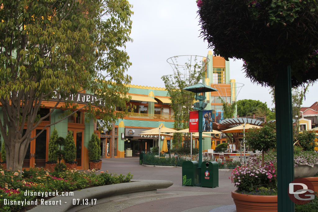 At 7:30am Downtown Disney is really peaceful.