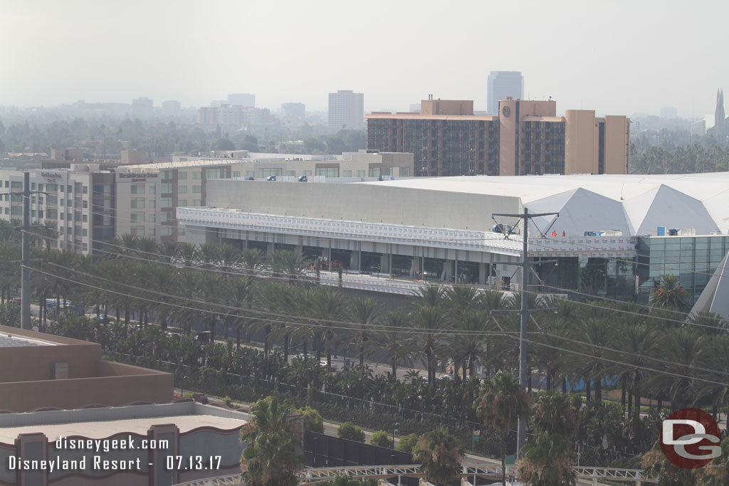 The Anaheim Convention expansion is in the final stages.  