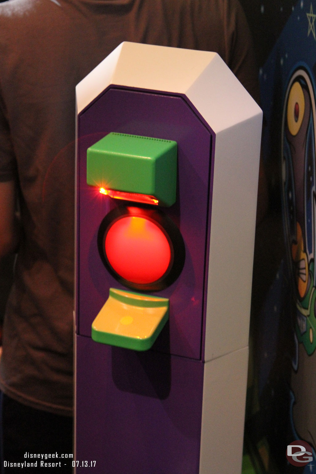 Buzz Lightyear FastPass Scanner.