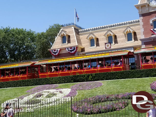 Arriving at Disneyland just before 2pm.