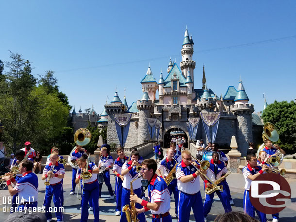 The 2017 All-American College Band has entered the home stretch.  They perform through next Friday.. so only 5 more performing days left.