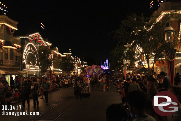 Found a spot for the Main Street Electrical Parade.