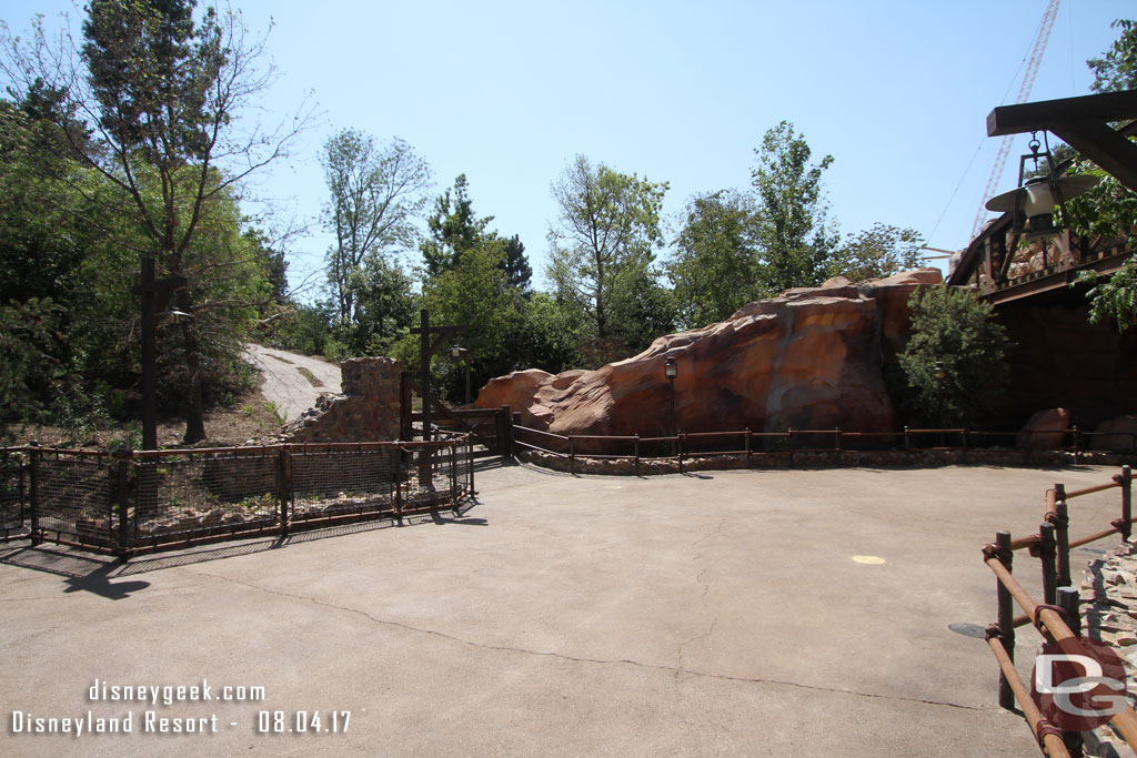 One of the new entrance walkways to Star Wars: Galaxy