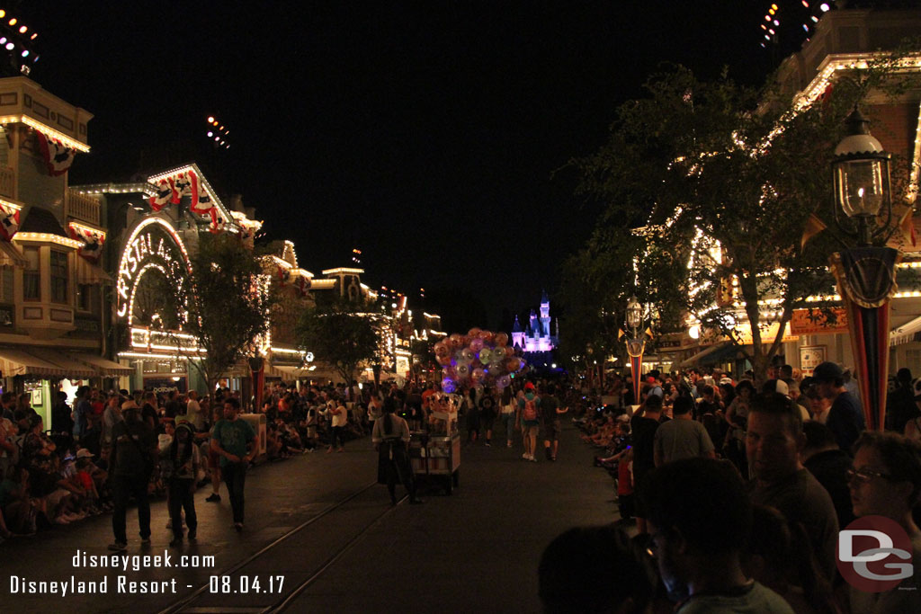 Found a spot for the Main Street Electrical Parade.