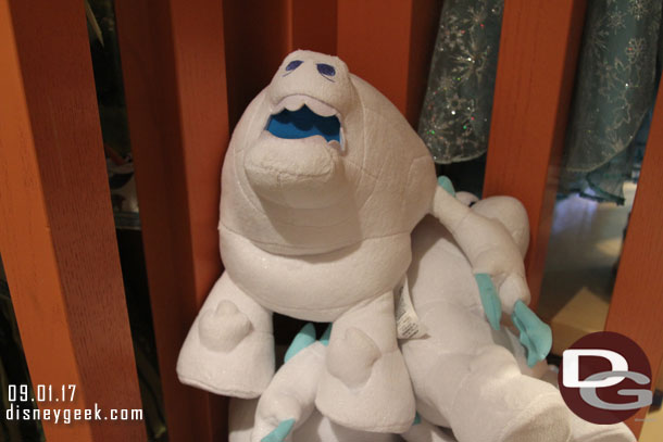 Marshmallow plush from Frozen.. not in the Halloween section but as I was walking through the store he stood out to me.