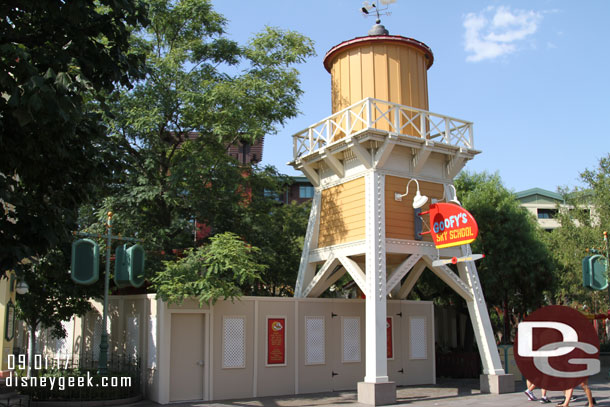 Goofy's Sky School is closed for renovation.
