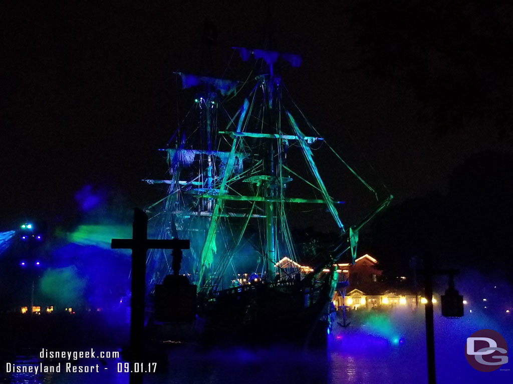 Pirates of the Caribbean segment.  