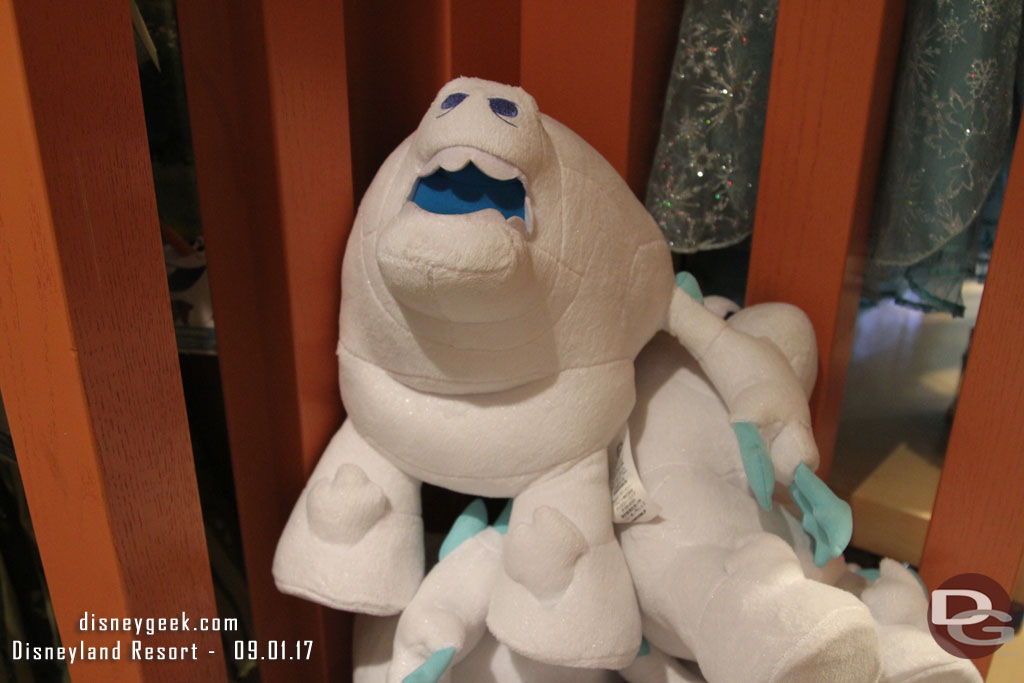 Marshmallow plush from Frozen.. not in the Halloween section but as I was walking through the store he stood out to me.