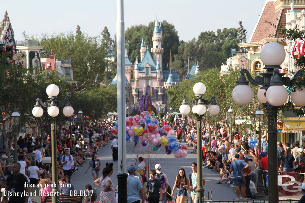 Main Street USA as Soundsational enters from the hub.