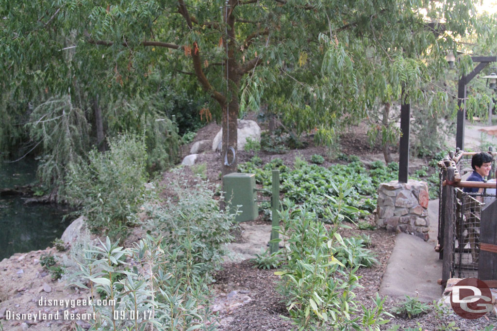 Speaking of standing out.. this speaker along the Big Thunder Trail.  Also interesting it points to the water.