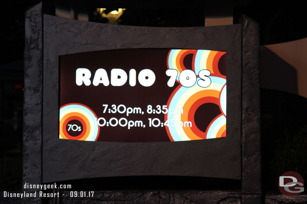 Radio 70s at Tomorrowland Terrace as the summer concert series draws to an end this week.