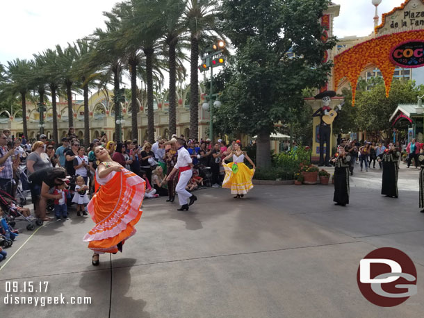 The celebration features dancers, musical performers and a storyteller.