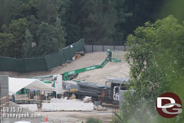 Off toward Critter Country looks like more fencing being delivered.