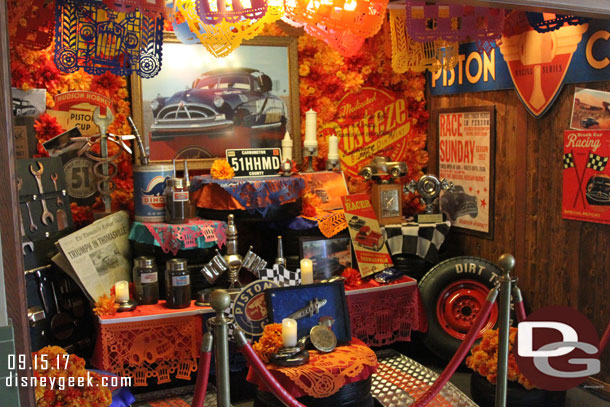 Inside Ramone's a tribute to Doc Hudson