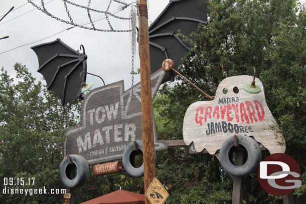 Mater is celebrating with Mater's Graveyard Jambooree