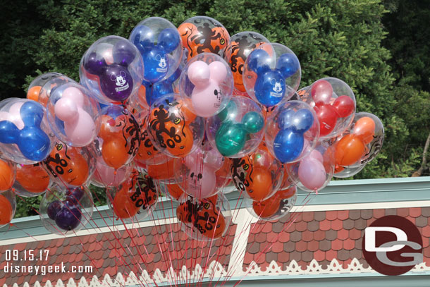 Orange Balloons for the season