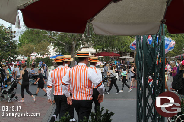 The Dapper Dans with their Halloween costumes.